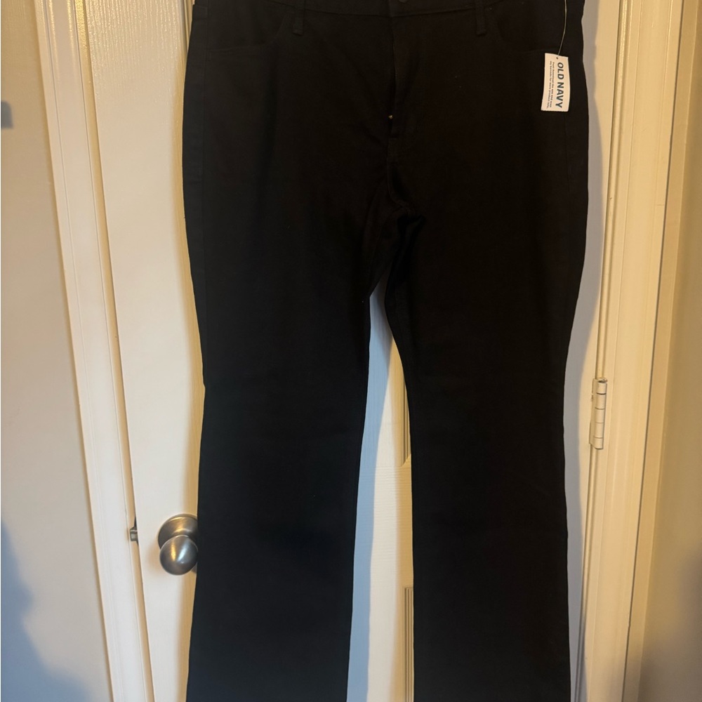 Old Navy Women's Boot Cut Jeans - Black